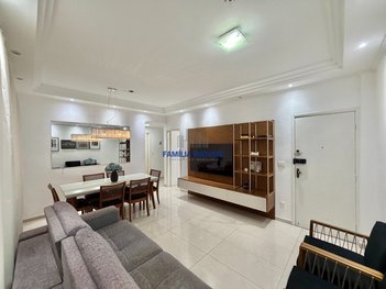 apartment em Rua Carlos Gomes, Marapé - Santos - SP