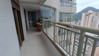 apartment em Rua Doutor Nilo Peçanha, Canto do Forte - Praia Grande - SP