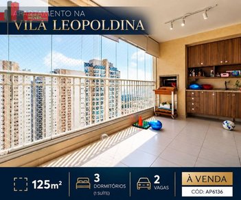 apartment em Rua Nagel, Vila Leopoldina - São Paulo - SP