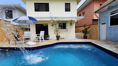 house em Rua Guaibê, Aparecida - Santos - SP