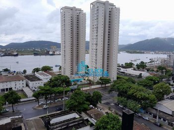 apartment em Rua Almirante Moraes Rego, Ponta da Praia - Santos - SP