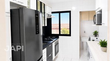 apartment em Avenida Benedicto Castilho de Andrade, Parque Residencial Eloy Chaves - Jundiaí - SP