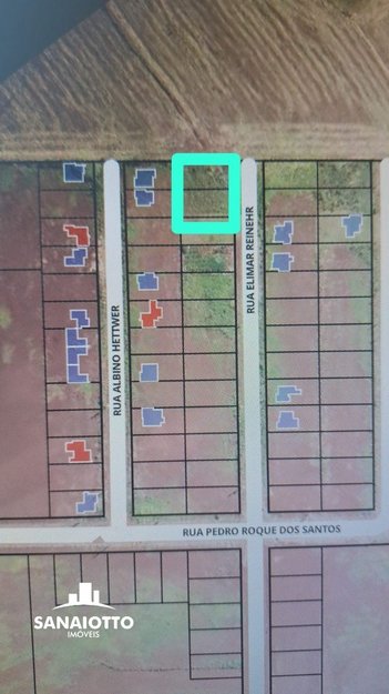 land_lot em Rua Elimar Reinehr, Auxiliadora - Santa Rosa - RS