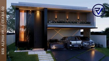 house em Avenida Atlântica, Cidade Alpha - Eusébio - CE