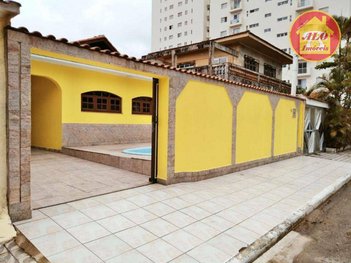 house em Rua das Orquídeas, Flórida - Praia Grande - SP