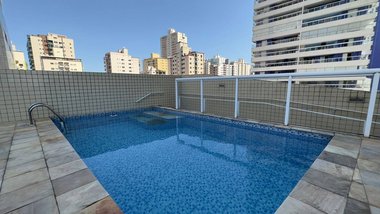apartment em Avenida São Pedro, Aviação - Praia Grande - SP