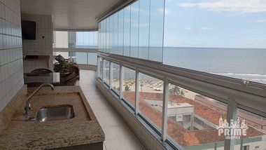 apartment em Avenida Osasco, Ocian - Praia Grande - SP