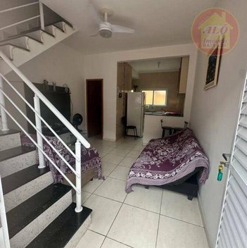 house em Avenida General Marcondes Salgado, Aviação - Praia Grande - SP