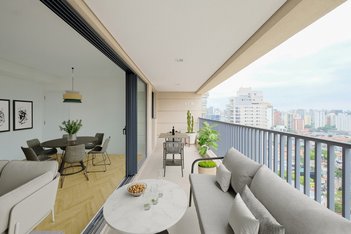 apartment em Rua Doutor Eduardo de Souza Aranha, Vila Nova Conceição - São Paulo - SP