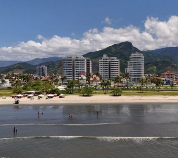 apartment em Avenida Prefeito Geraldo Nogueira da Silva, Indaiá - Caraguatatuba - SP