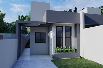 house em Rua das Rosas, São Dimas - Colombo - PR