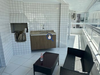 apartment em Rua Copacabana, Guilhermina - Praia Grande - SP