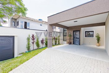 house em Rua Francisco Beltrão, Cidade Jardim - São José dos Pinhais - PR