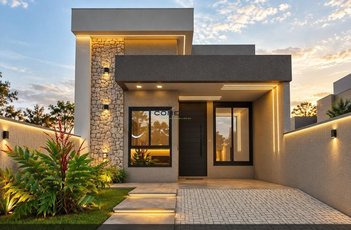 house em Rua Oceano Pacífico, Jardim Ecoville I - Cambé - PR