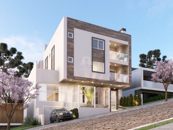 apartment em Rua Valdemar Antônio Calloni, Vinhedos - Caxias do Sul - RS