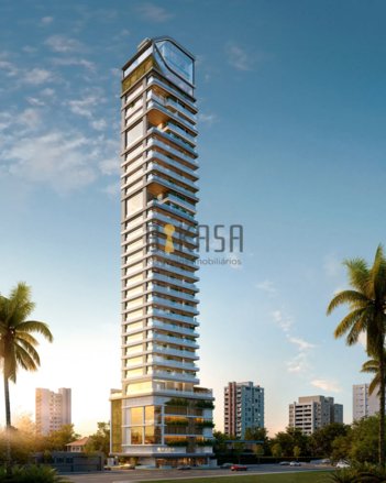 apartment em Rua 319, Meia Praia - Itapema - SC