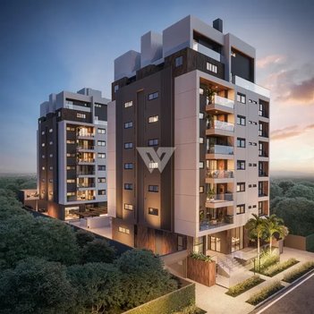 apartment em Rua José de Alencar, Alto da Rua XV - Curitiba - PR