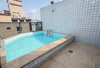apartment em Avenida Doutor Bernardino de Campos, Pompéia - Santos - SP
