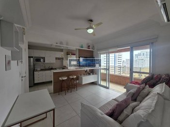 apartment em Rua Doutor Samuel Baccarat, Boqueirão - Santos - SP