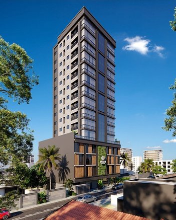 apartment em Rua 246, Meia Praia - Itapema - SC