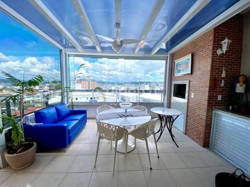 apartment em Avenida Patrício Caldeira de Andrada, Abraão - Florianópolis - SC