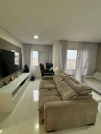 apartment em Rua Doutor Amâncio de Carvalho, Baeta Neves - São Bernardo do Campo - SP