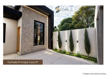 house em Rua Bartolomeu de Gusmão, Pacaembu - Cascavel - PR