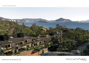 apartment em Haroldo Soares Glavan, Cacupé - Florianópolis - SC