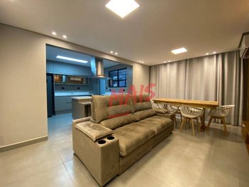 apartment em Avenida Rei Alberto I, Ponta da Praia - Santos - SP