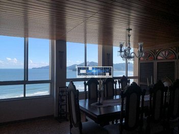 apartment em Avenida Presidente Wilson, Itararé - São Vicente - SP