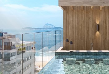 apartment em Rua Almirante Guilhem, Leblon - Rio de Janeiro - RJ