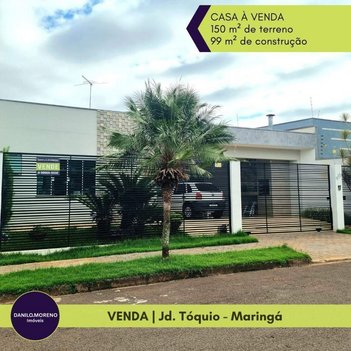house em Rua Pioneiro Antônio Planas, Parque da Gávea - Maringá - PR