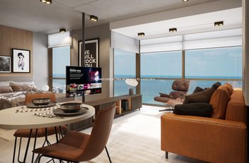 apartment em Avenida Boa Viagem, Pina - Recife - PE