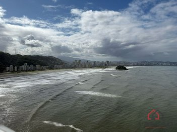 apartment em Alameda Ari Barroso, Ilha Porchat - São Vicente - SP