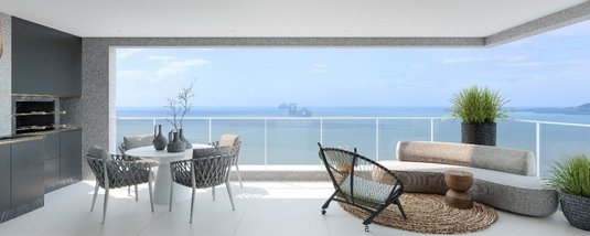 apartment em Rua 267, Meia Praia - Itapema - SC