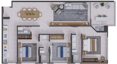 apartment em Avenida Campeche, Campeche - Florianópolis - SC