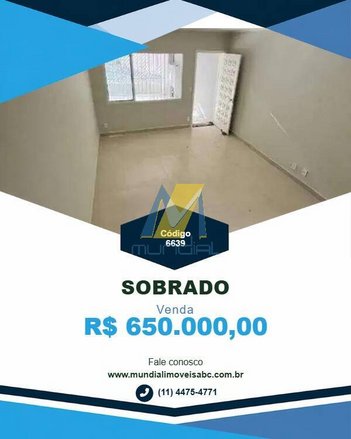 house em Travessa Leonardo, Vila Eldízia - Santo André - SP
