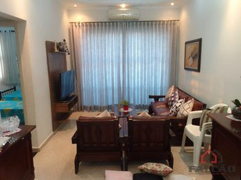 apartment em Praça Vinte e Dois de Janeiro, Centro - São Vicente - SP