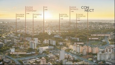 apartment em Avenida João Wallig, Passo da Areia - Porto Alegre - RS
