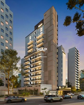 apartment em Rua Guilherme Pugsley, Água Verde - Curitiba - PR