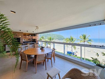 apartment em Alameda Jurua, Riviera - Bertioga - SP