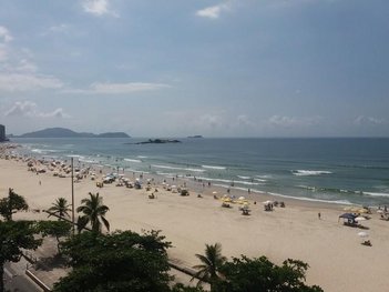 apartment em Avenida Marechal Deodoro da Fonseca, Pitangueiras - Guarujá - SP