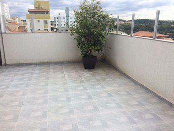 apartment em Rua Vereador Pedro de Souza Muniz, Europa - Contagem - MG