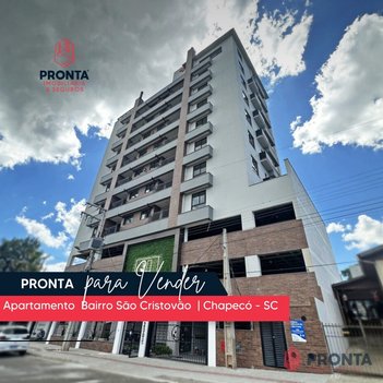 apartment em Rua Presidente Castelo Branco - E, São Cristóvão - Chapecó - SC