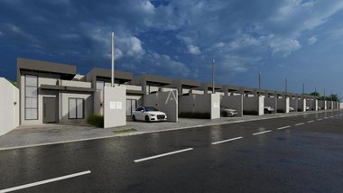 house em Rua Madrid, Cascavel Velho - Cascavel - PR