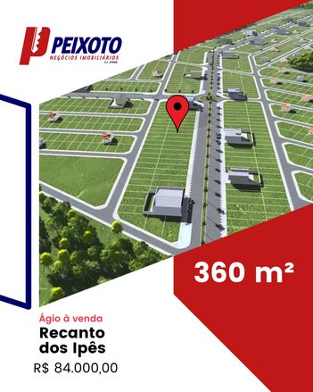 land_lot em Rua R012, Residencial Recanto dos Ipês - Rio Verde - GO