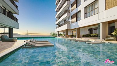 apartment em Constâncio Krumel, Praia Comprida - São José - SC