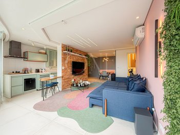 apartment em Alameda Leblon, Dezoito do Forte Empresarial/Alphaville. - Barueri - SP