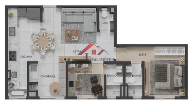 apartment em Rua Oriente, Barcelona - São Caetano do Sul - SP