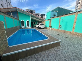 house em Rua Jornalista Assis Chateaubriand, Caiçara - Praia Grande - SP